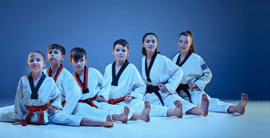 Martial Arts Lessons for Kids in Old Bethpage NY - Kids Group Splits
