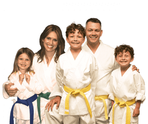 Martial Arts Lessons for Families in Old Bethpage NY - Group Family for Martial Arts Footer Banner